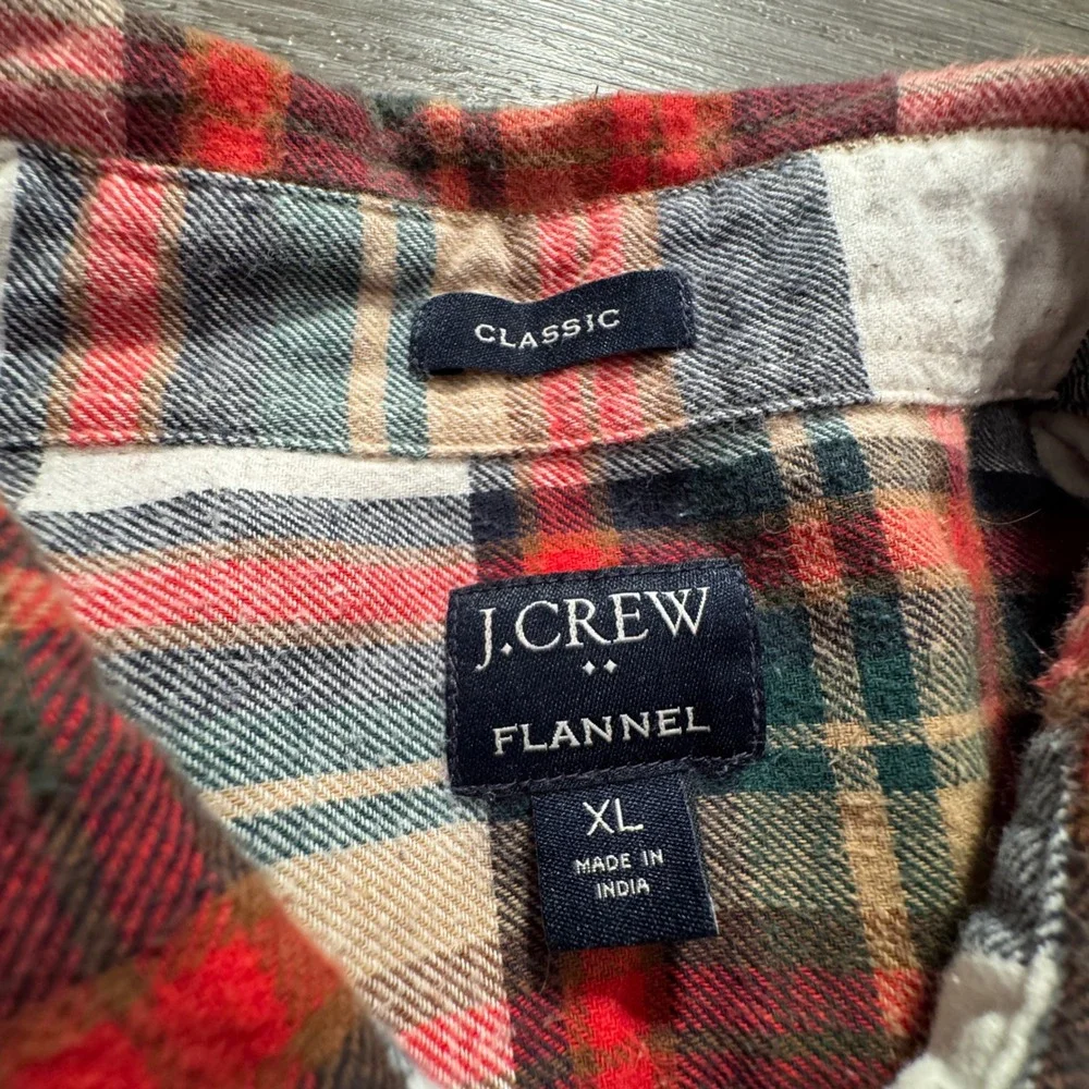J. Crew Factory crew flannel